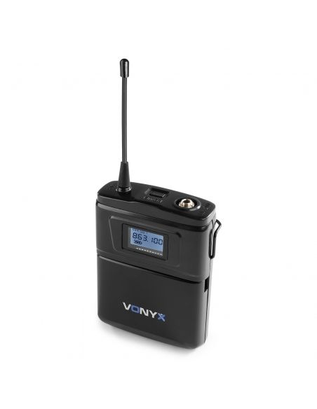 Vonyx WM61B Wirel.Micro UHF 16 Ch 1 Bodyp | Mas Que Sonido