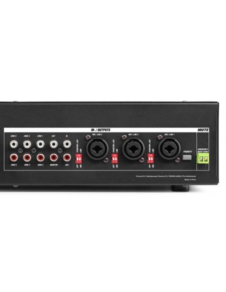 Power Dynamics PRM606 Amplificador matrix de 6 Zonas 6 x 60W línea de 100v 952161