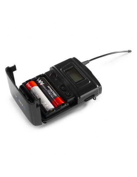 Vonyx WM62B Wirel.Micro UHF 16 Ch 2 Bodyp | Mas Que Sonido