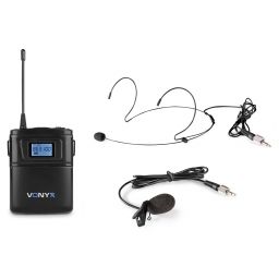 Vonyx WM60B Bodypack +Heads. WM6 series | Mas Que Sonido