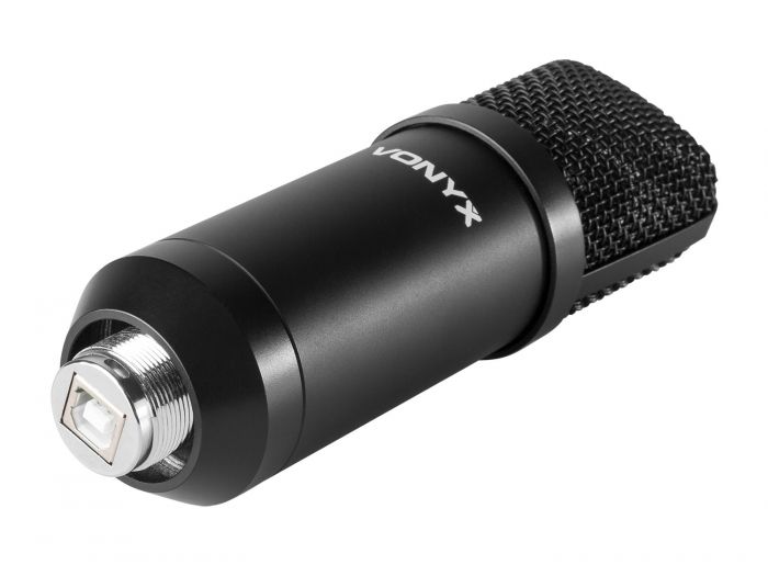 VONYX - CM300B MICRÓFONO DE ESTUDIO USB NEGRO
