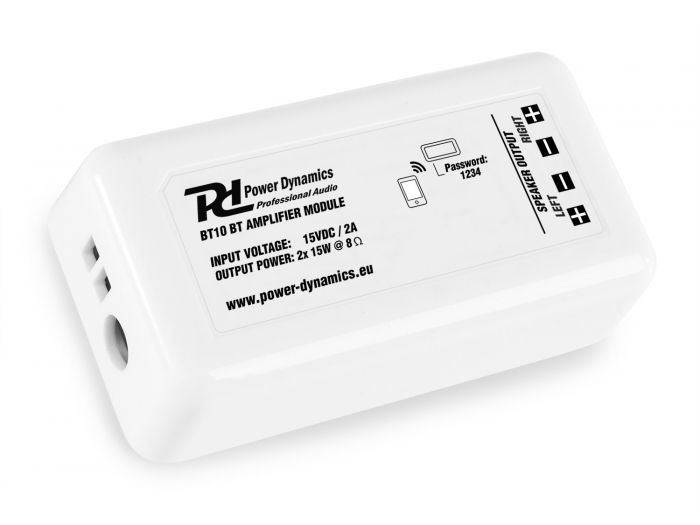 Power Dynamics BT10 Amplificador compacto estereo BT 952504