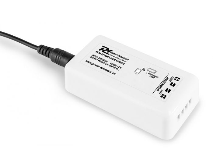 Power Dynamics BT10 Amplificador compacto estereo BT 952504