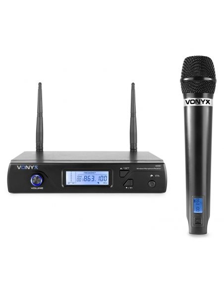 Vonyx WM61 Wirel.Micro UHF 16 Ch 1 Micro | Mas Que Sonido