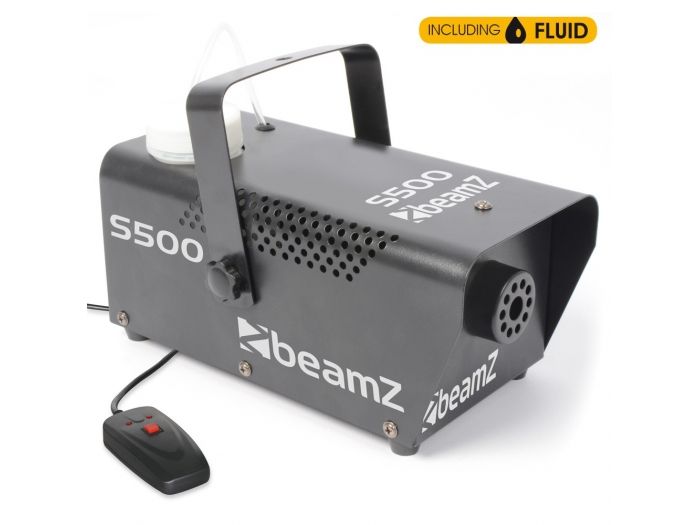 beamZ S500 Máquina de humo incluido líquido 160436