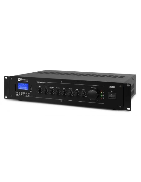 Power Dynamics PRM60 Mezclador amplificador 100V 6 canales 60W 952150