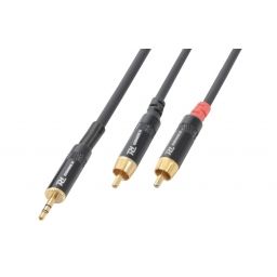 PD-Connex CX85-6 Cable 3.5 Stereo- 2xRCA Macho 6.0m 177039 - 1
