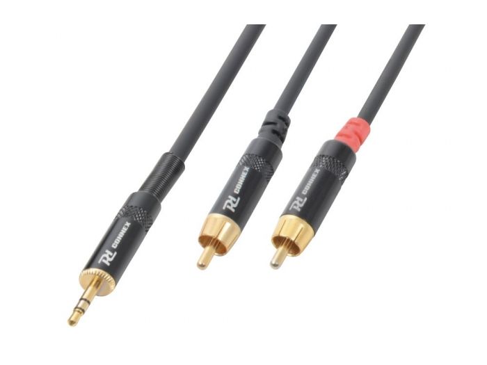 PD-Connex CX85-6 Cable 3.5 Stereo- 2xRCA Macho 6.0m 177039 - 1