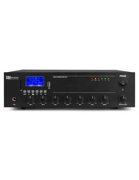 Power Dynamics PPA50 Mezclador amplificador 100V - 50W 952082