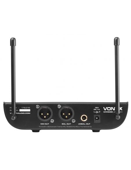 Vonyx WM82C Micro UHF digital 2ch BP+HH | Mas Que Sonido
