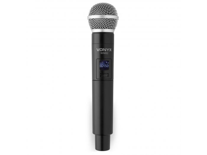 Vonyx WM82C Micro UHF digital 2ch BP+HH | Mas Que Sonido