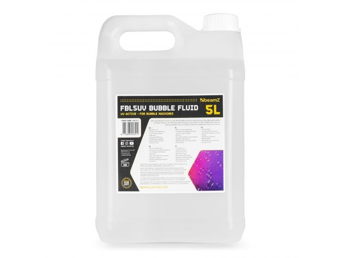 Beamz FBL5UV Líquido de Burbujas 5L activo UV 