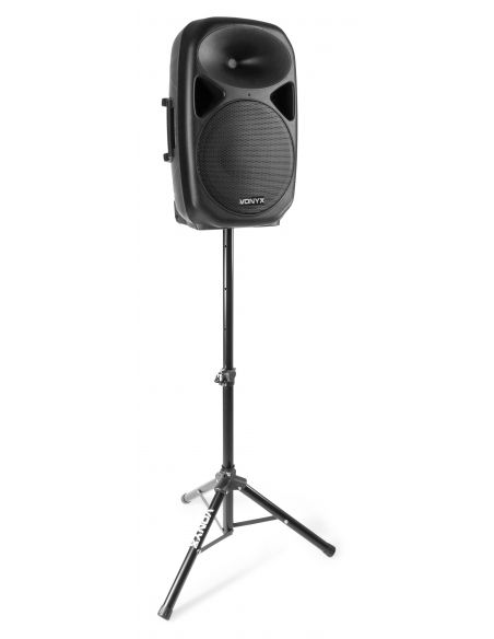 Vonyx SPS12A Kit de altavoz 12” activo con Mp3 y trípode 178132 - 1