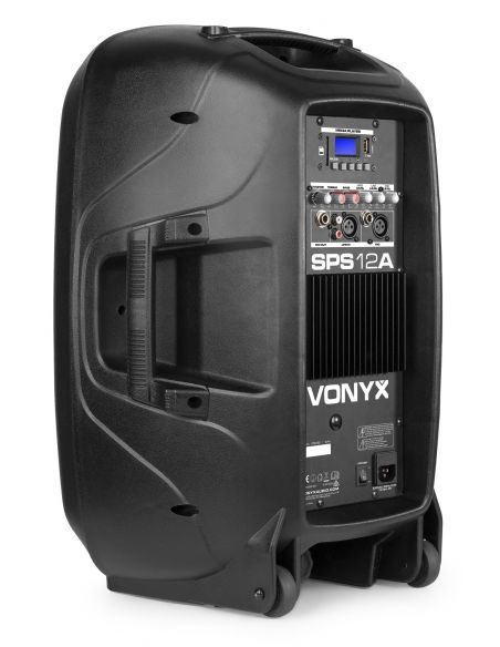 Vonyx SPS12A Kit de altavoz 12” activo con Mp3 y trípode 178132 - 8