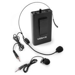 Vonyx BP12 Petaca con micro de cabeza 864.5 MHz 179259 - 1