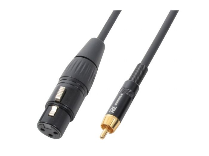 PD-Connex CX54-3 Cable XLR Hembra- RCA Macho 3.0m 177110 - 1