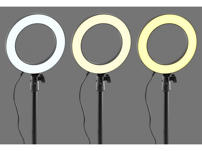 RL20 LUZ CIRCULAR + SOPORTE SOBREMESA