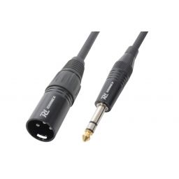 PD-Connex CX44-3 Cable XLR macho-Jack 6.3 Stereo 3.0m 177078 - 1