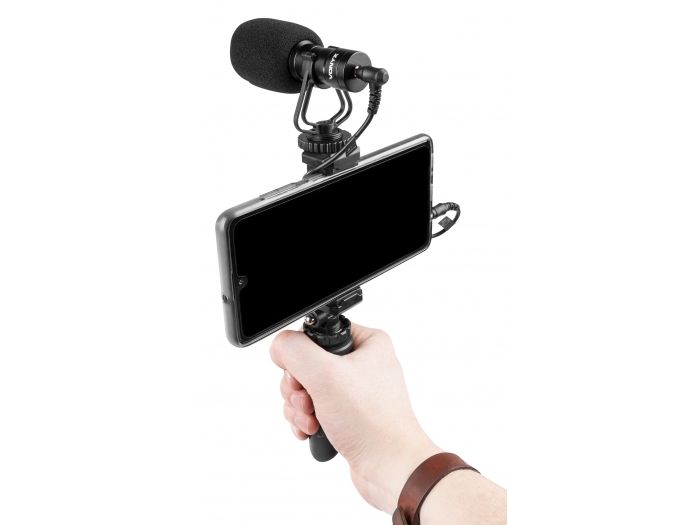 Vonyx CMC200 Micrófono de condensador para Teléfono & Camara 173410