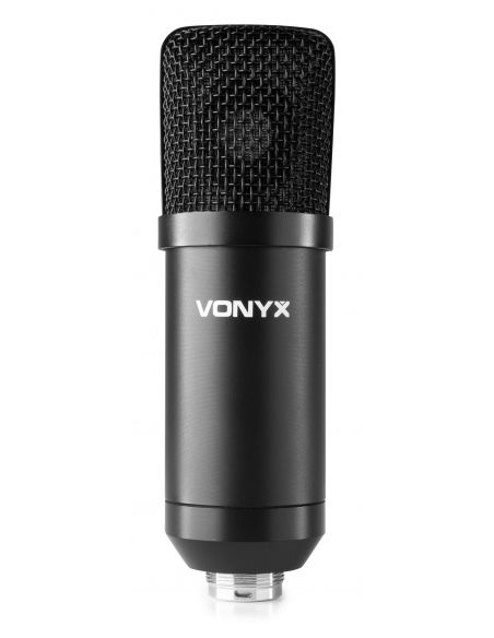 Vonyx CMS300B Micrófono de estudio Set USB Negro 173512