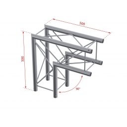 beamZ Pro P24-C21 Deco Truss 2-way 90º corner 182552 2