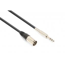 Vonyx CX316-1 Cable XLR Macho-Jack 6.3 Stereo (1.5m) 177742 - 1