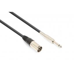Vonyx CX312-1 Cable XLR Macho-Jack 6.3 Mono (1.5m) 177730 - 1