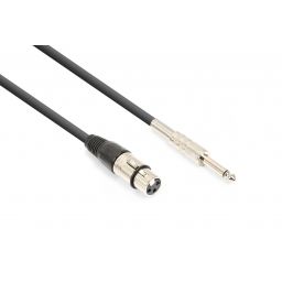 Vonyx CX314-6 Cable XLR Hembra-Jack 6.3 Mono (6m) 177740 - 1