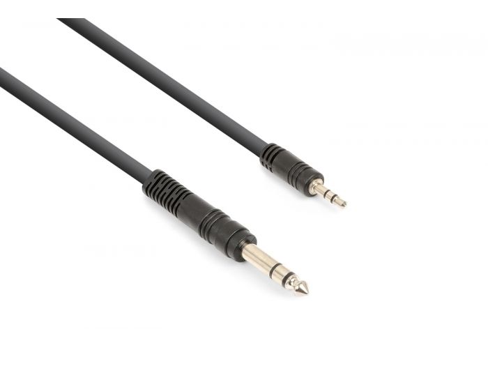Vonyx CX330-3 Cable 3.5mm Stereo- 6.3mm Stereo 3m 177766 - 1