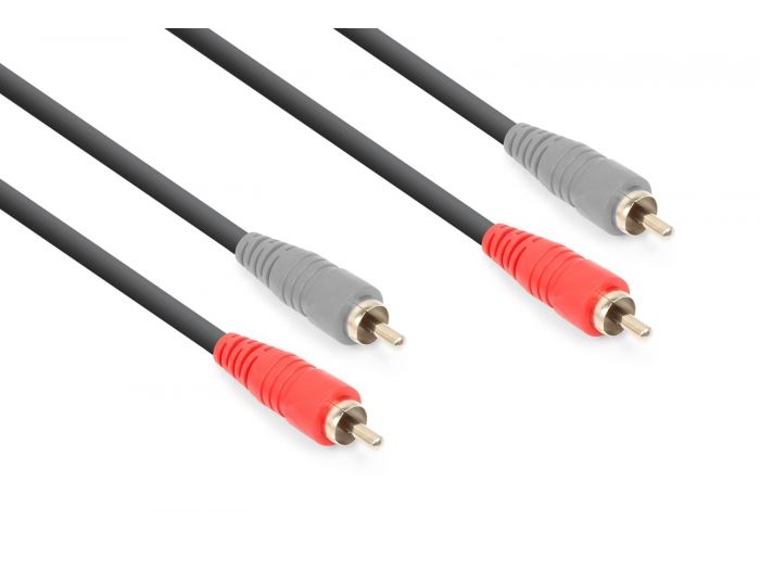 Vonyx CX340-1 Cable 2x RCA Macho - 2x RCA Macho 1.5m 177784 - 1