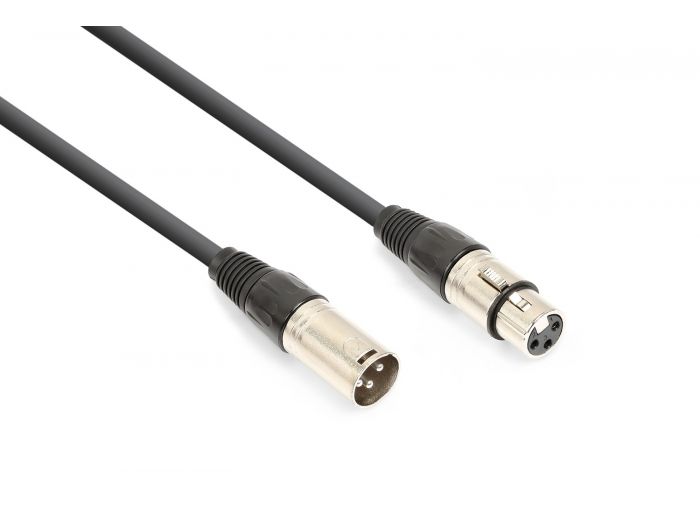 Vonyx CX350-3 DMX Cable 3-Pin XLR Macho - XLR Hembra 3m (110Ohm) 177791 - 1
