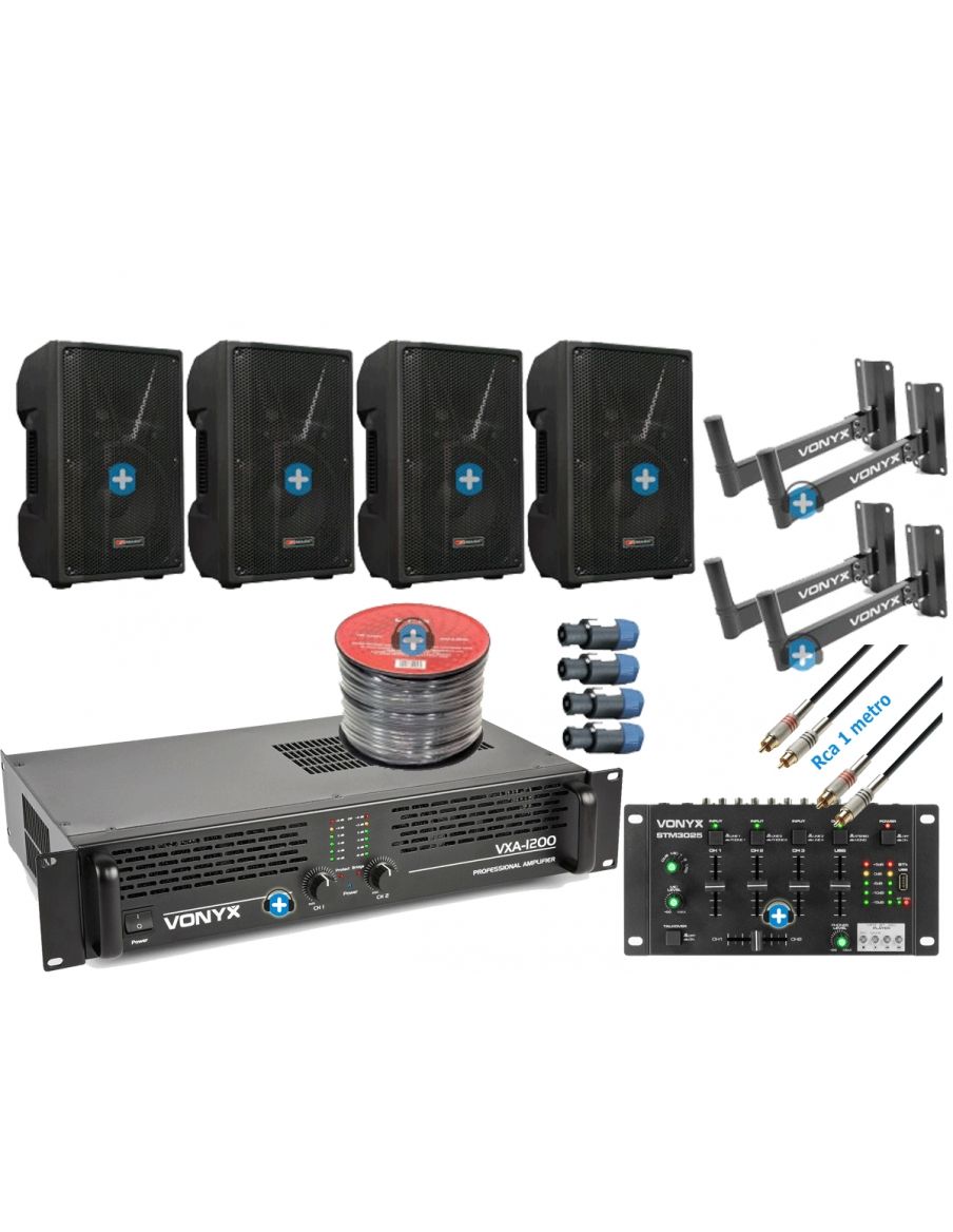 Equipo de sonido Pro PACK ROCHESTER - 3