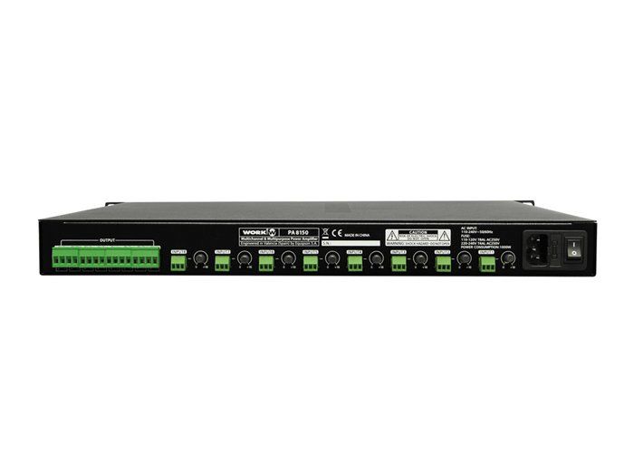 WORK Pro PA 8150 Amplificador audio