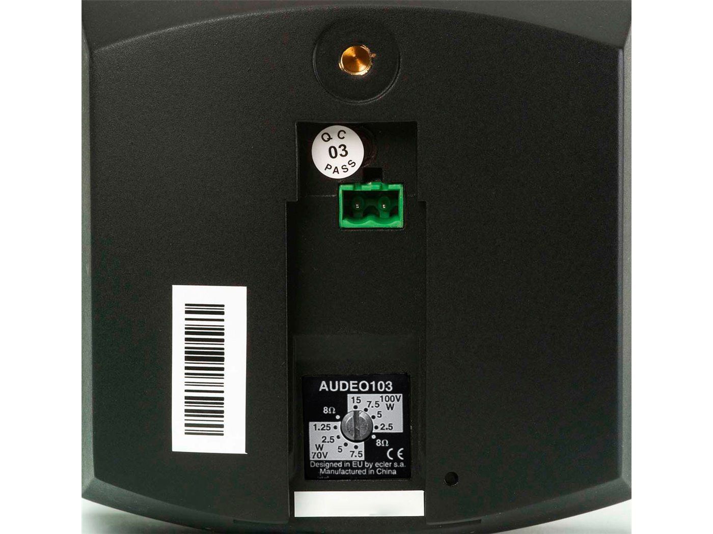 ECLER Cajas Acústicas  3" | 2 vías | 25 WRMS | Giugiaro Design AUDEO103