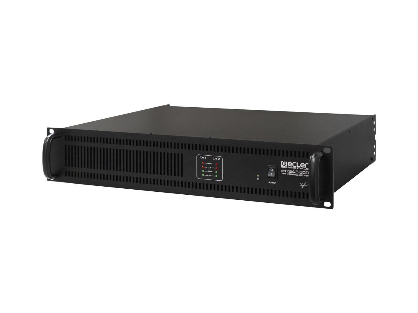 ECLER Alta Impedancia  2x500 WRMS | amplificador | multicanal eHSA2-500