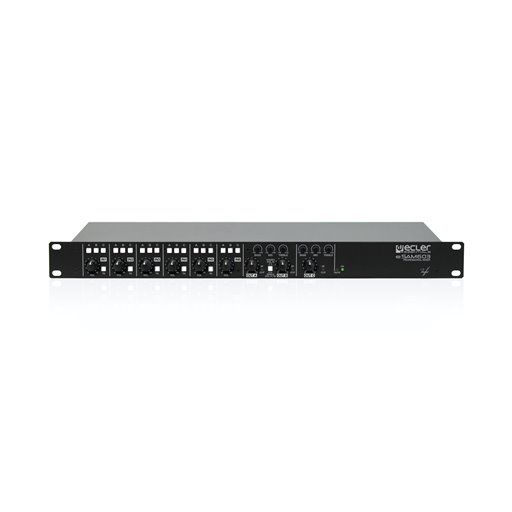 ECLER Pre-Amplificadores Y Mezcladores De Instalación  6x3 | 1U rack | mezclador analógico eSAM603