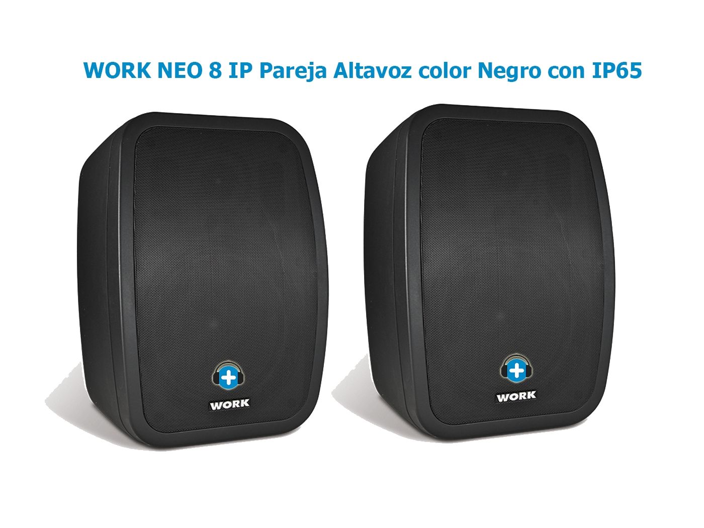 WORK NEO 8 IP Pareja Altavoz color Negro con IP65 - 2