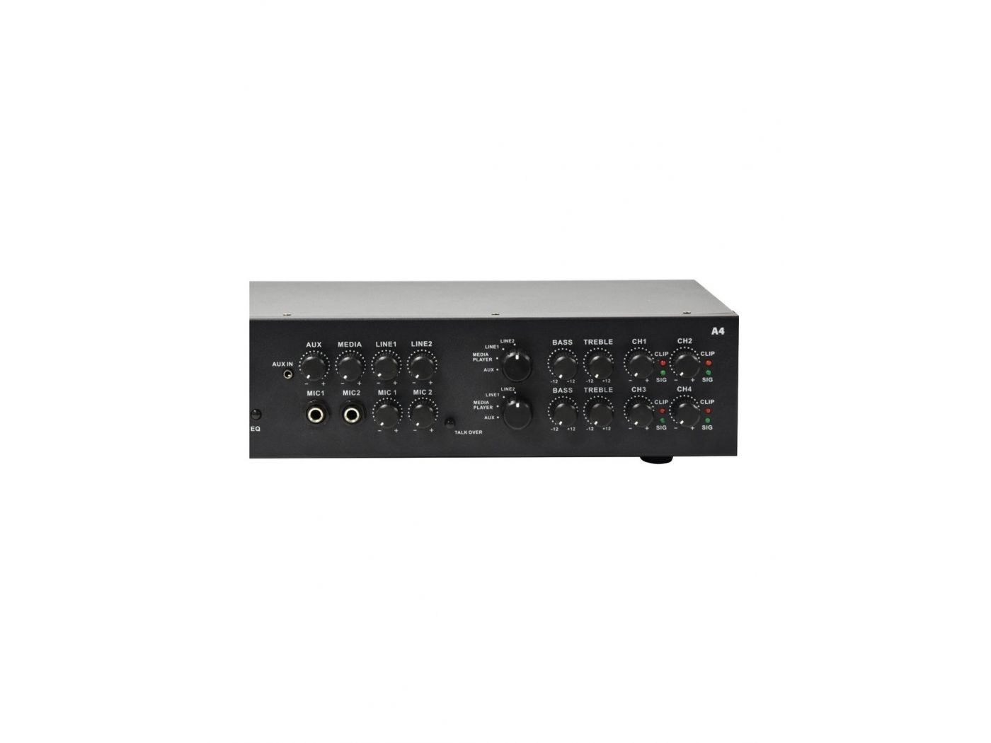 Adastra A4 Amplificador multicanal profesional 4 x 200W RMS - 5