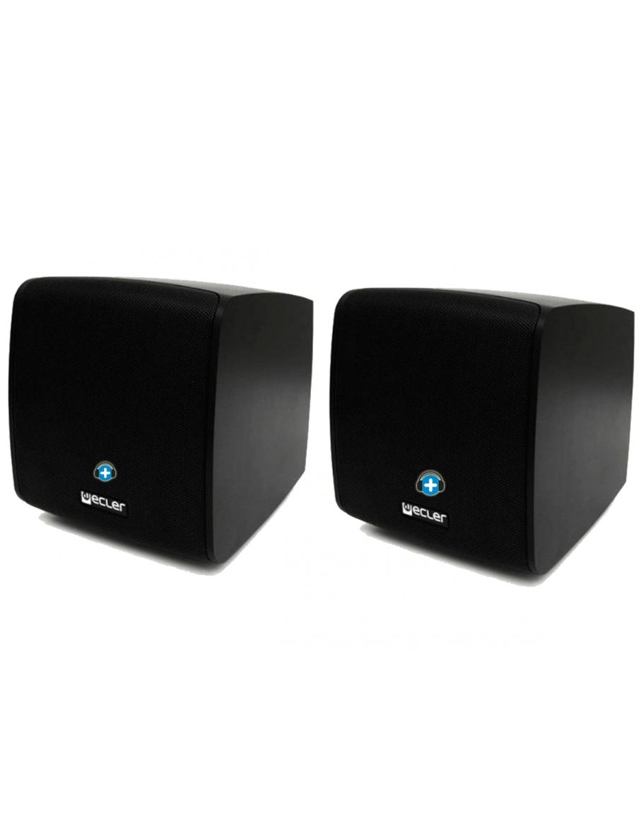 ECLER AUDEO103 Pareja de Cajas Acústicas  3"  2 vías 25 WRMS Color Negro