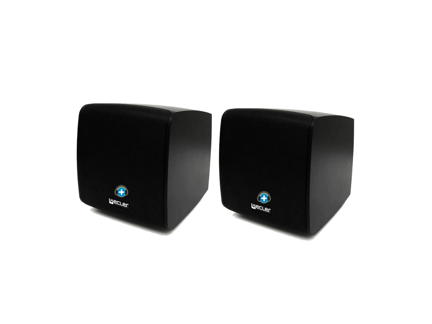 ECLER AUDEO103 Pareja de Cajas Acústicas  3"  2 vías 25 WRMS Color Negro - 1