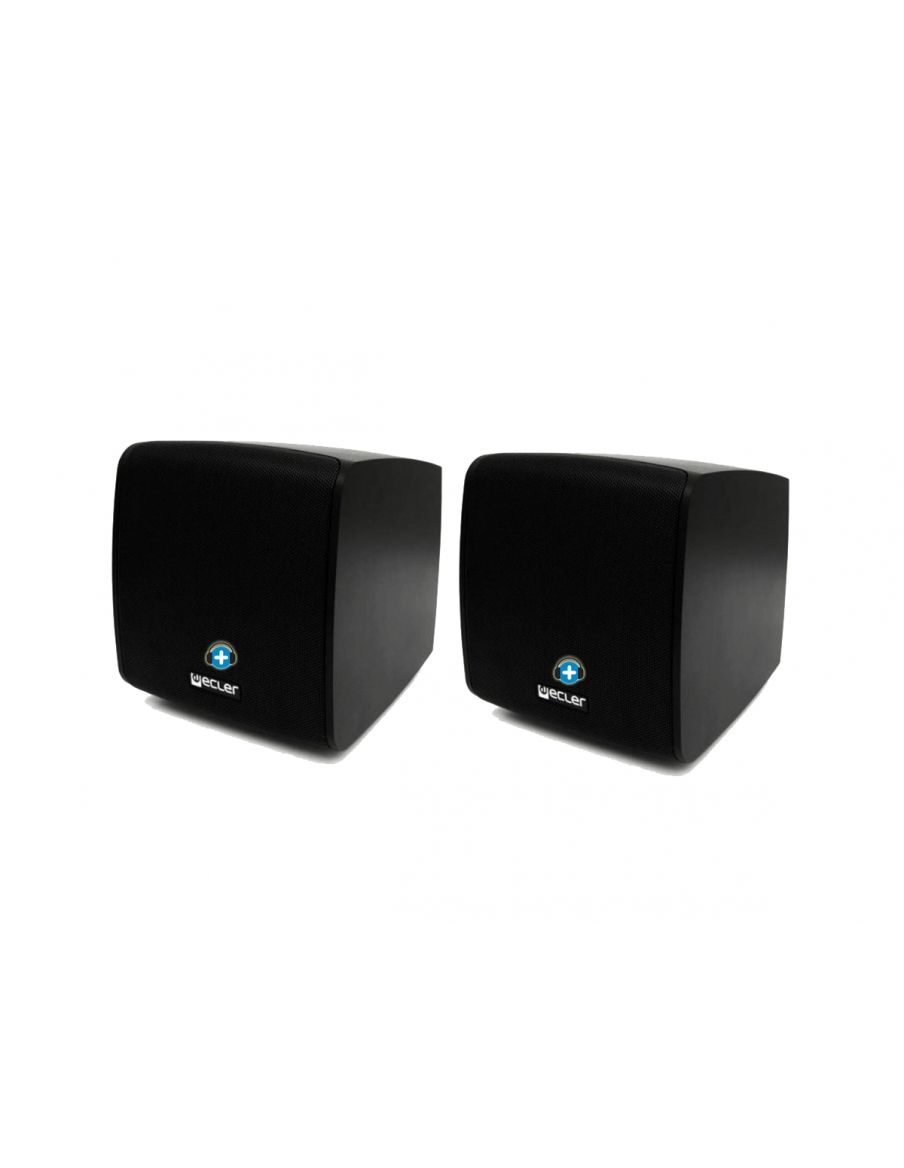 ECLER AUDEO103 Pareja de Cajas Acústicas  3"  2 vías 25 WRMS Color Negro - 1