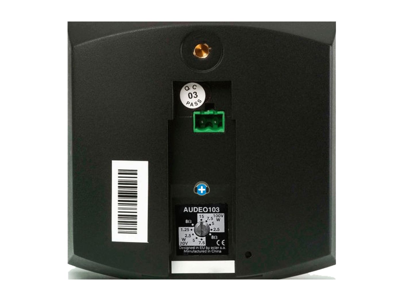 ECLER AUDEO103 Pareja de Cajas Acústicas  3"  2 vías 25 WRMS Color Negro - 4