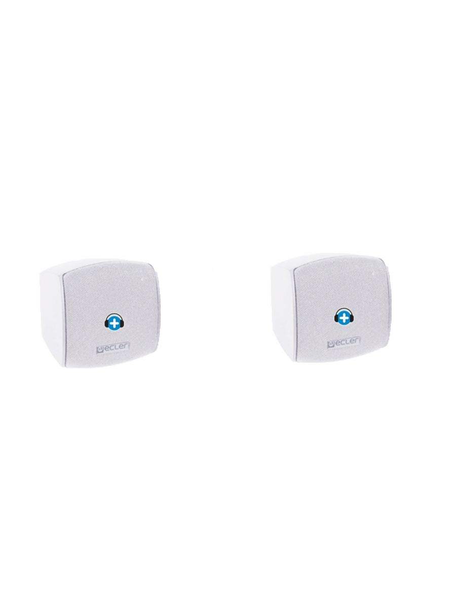 ECLER AUDEO103 Pareja de Cajas Acústicas  3"  2 vías 25 WRMS Color Blanco - 5
