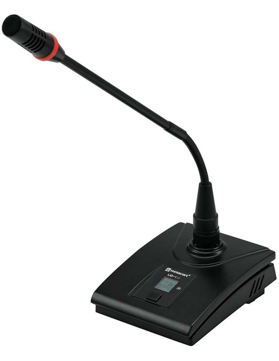 RELACART UD-1 UHF Gooseneck Microphone for WAM-402