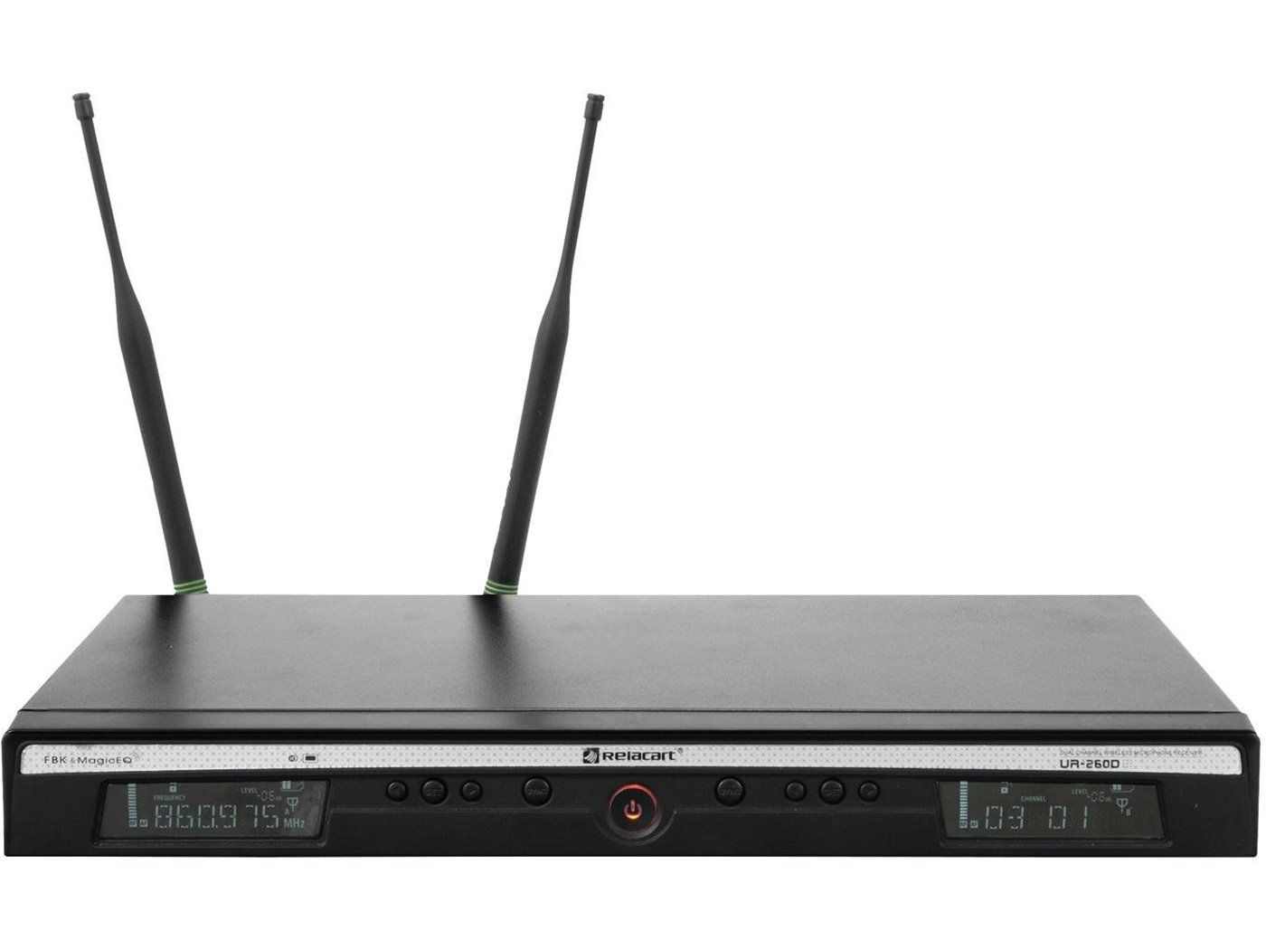 RELACART UR-260D 2-channel UHF Receiver
