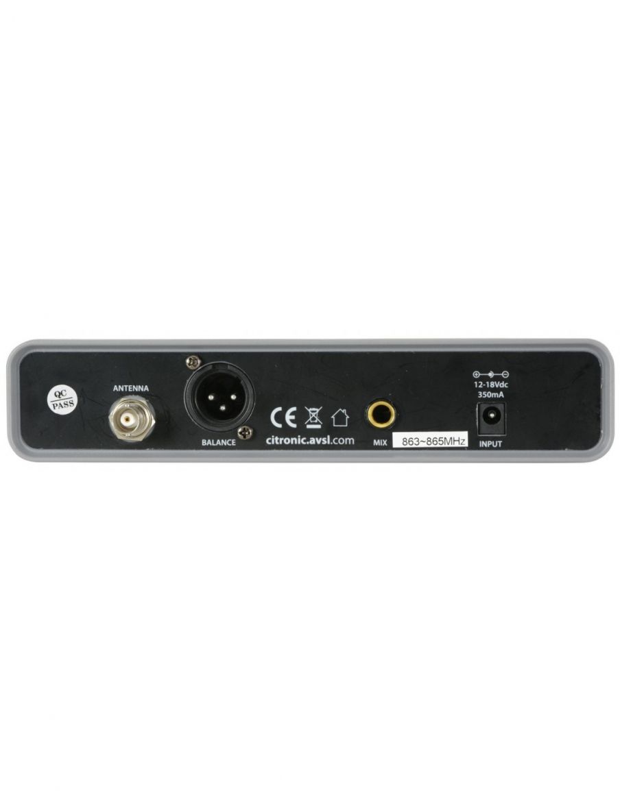 CITRONIC RU105N Microfono UHF Inalámbrico de Diadema 171973 - 5