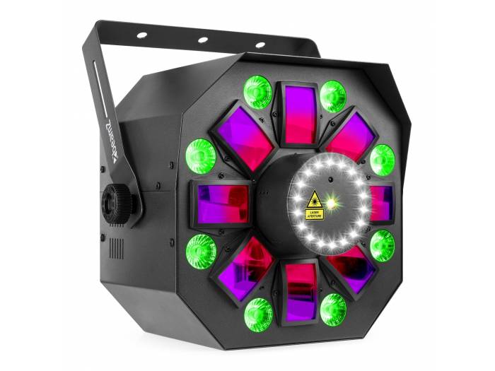 Beamz MultiBox Efecto LED con Laser y Strobo - 9