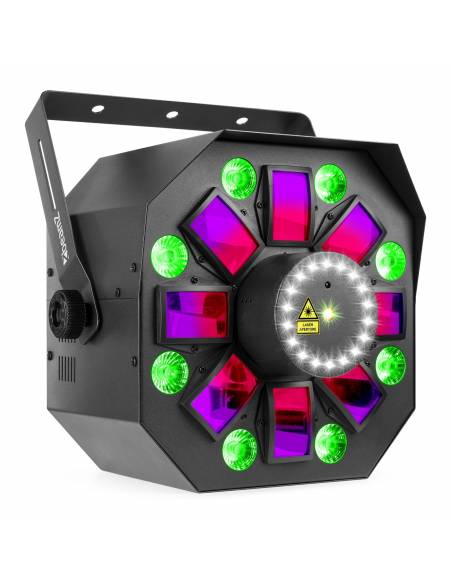 Beamz MultiBox Efecto LED con Laser y Strobo - 9