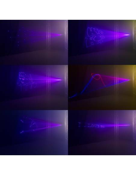 BEAMZ Pollux 2500 Laser Analogico - 9