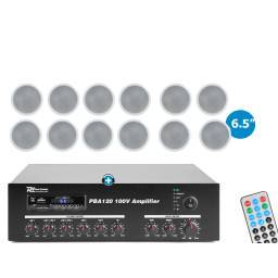 Pack hilo Musical Store-12 - Equipo de sonido con 12 altavoces y amplificador 2